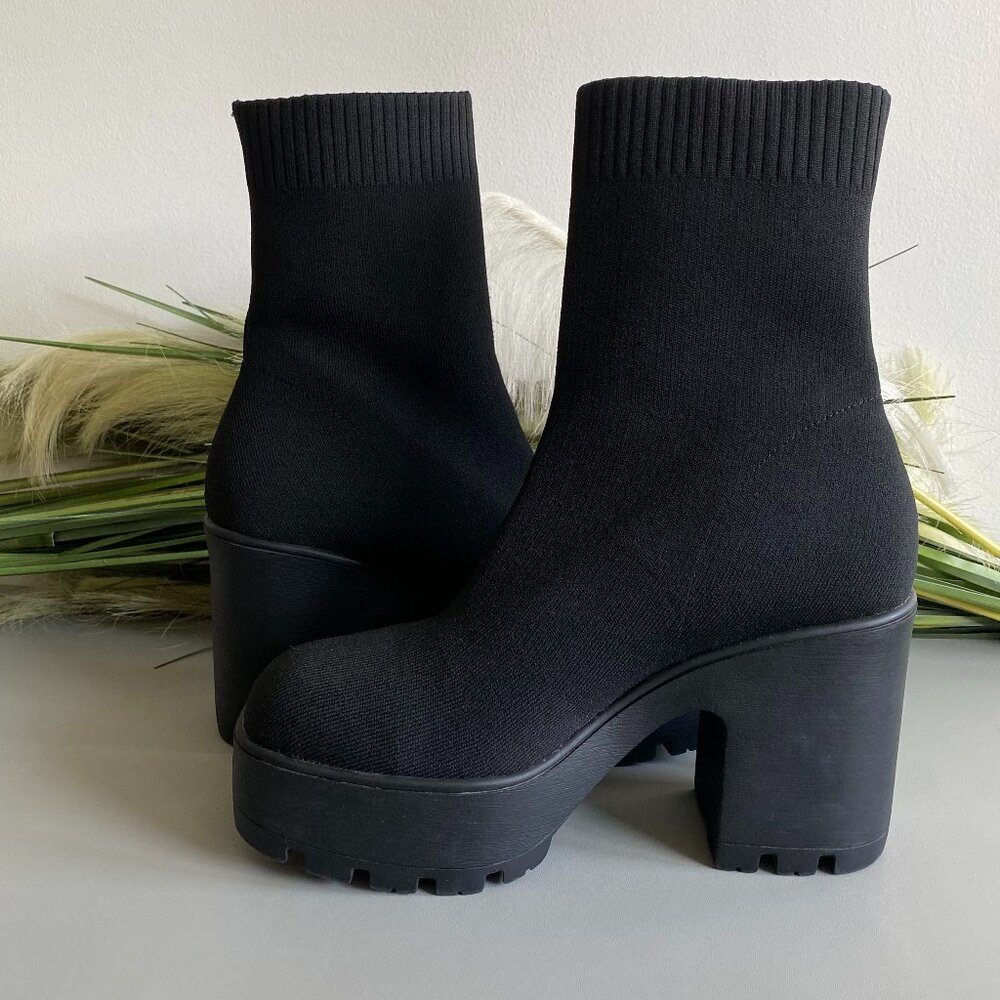 Call It Spring Black Platform Boots